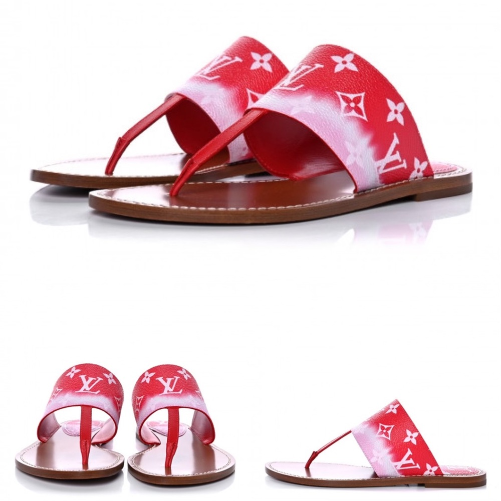 LOUIS VUITTON Escale Palma Flat Sandal
